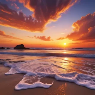 aesthetic sunset wallpaper