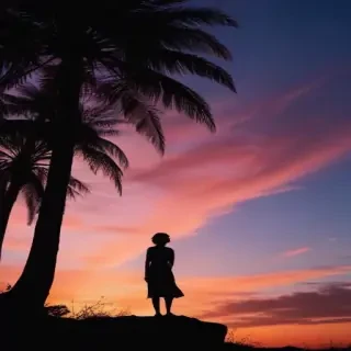 people silhouettes