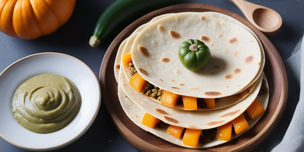 quesadillas de flor de calabaza