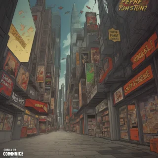 background for comic