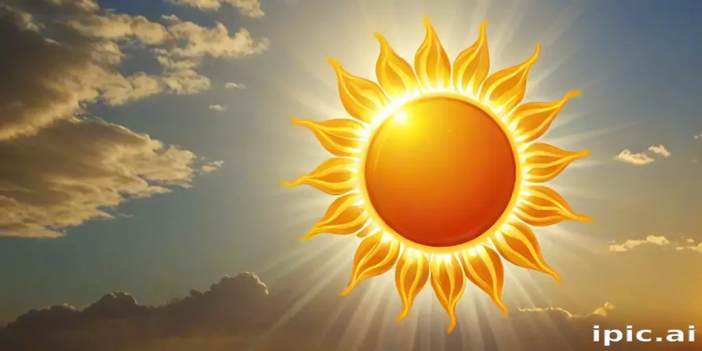 sun clipart transparent