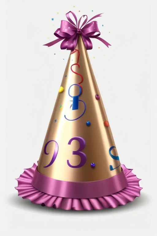 transparent background birthday hat