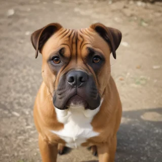 staffy bull bullmastiff