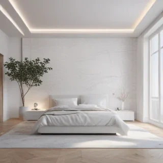 minimalist white aesthetic wallpaper