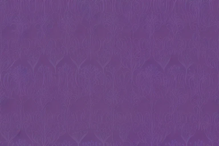 Elegant Floral Patterns on a Deep Purple Background with Intricate Details