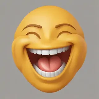 laugh emoji transparent