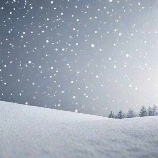 snow falling png