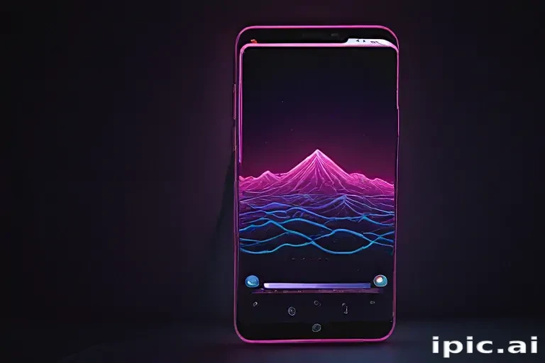 4k neon phone wallpaper