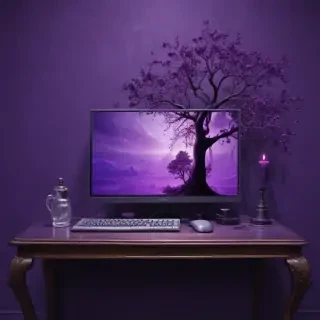 computer wallpaper purple
