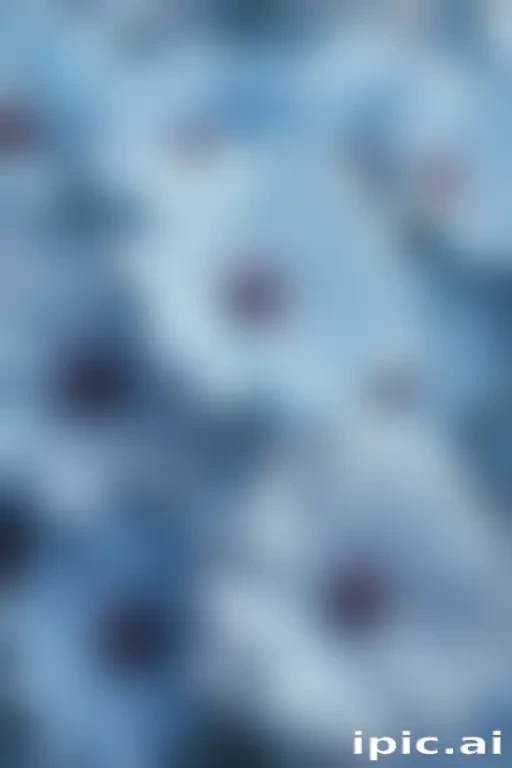 blue flower wallpaper aesthetic