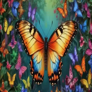 butterfly back ground