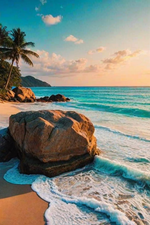 beach wallpaper phone