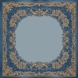 blue border png