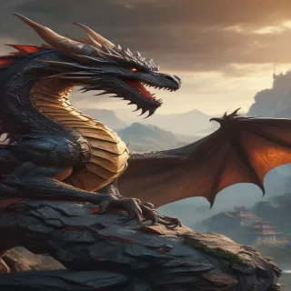 dragons background
