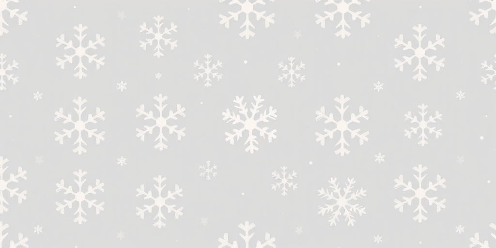 Generate a seamless pattern of pastel snowflakes on a gray background with a soft focus effect, using a DSLR camera at f/8 aperture, 1/125 shutter speed, ISO 200, viewed from a flat overhead perspective.