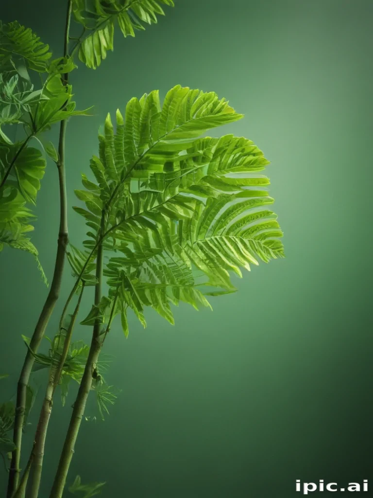 aesthetic green background