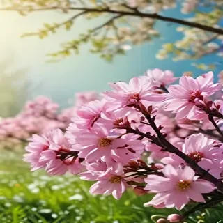 spring iphone background