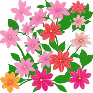 flower png cartoon