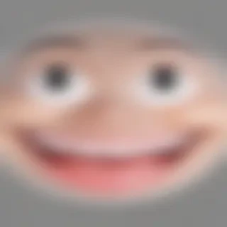 transparent happy face