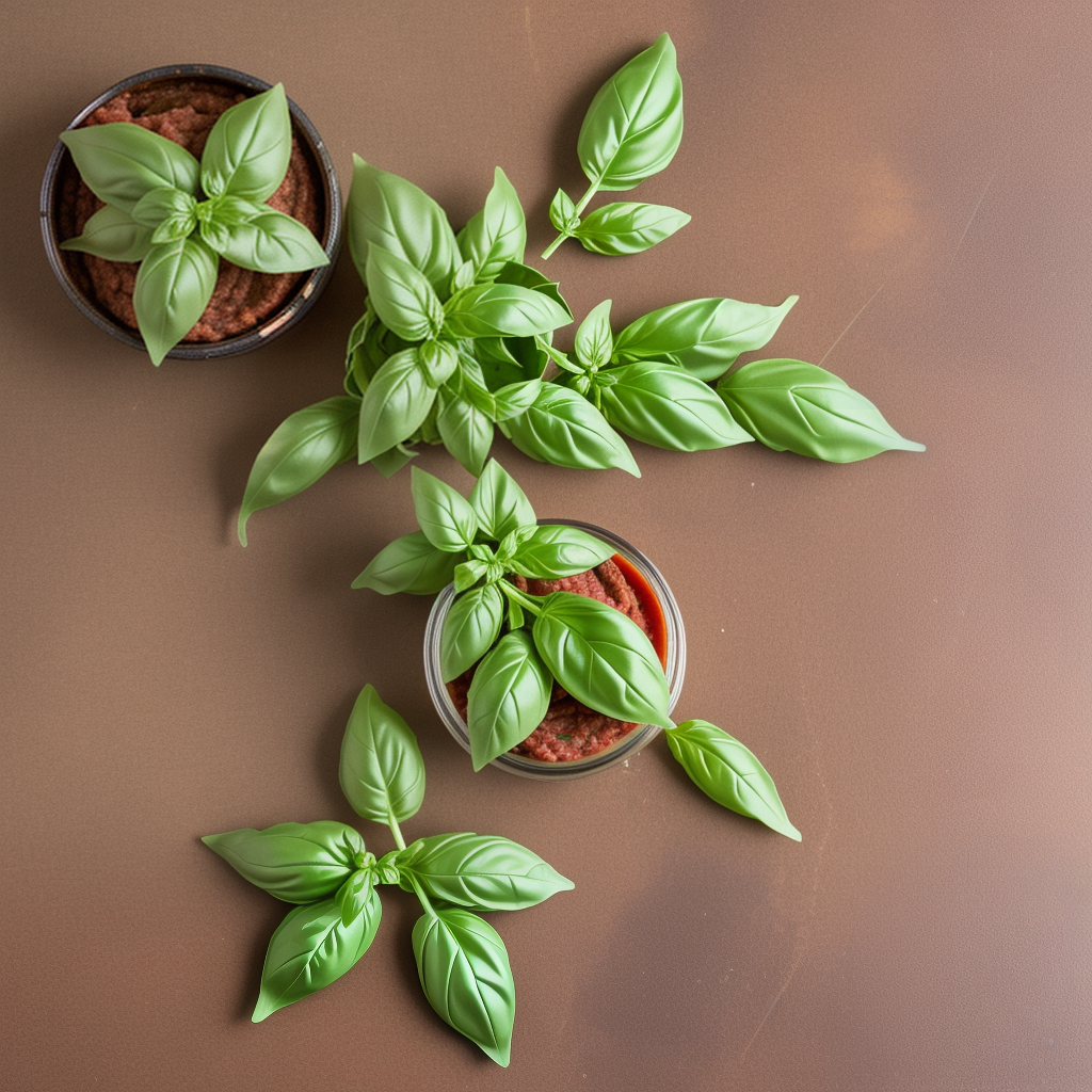 the italian basil paste ran away with it