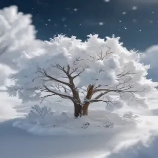 snow transparent