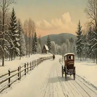 vintage winter images