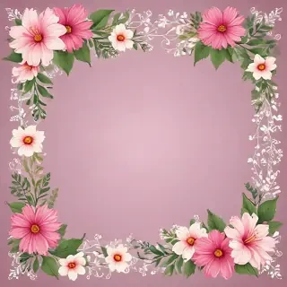 clipart borders flowers