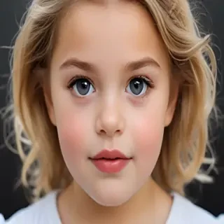 cute and young