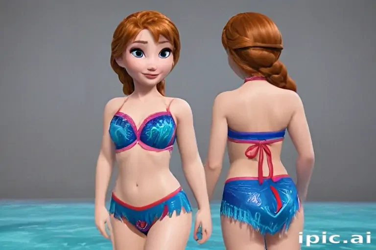 frozen anna bikini