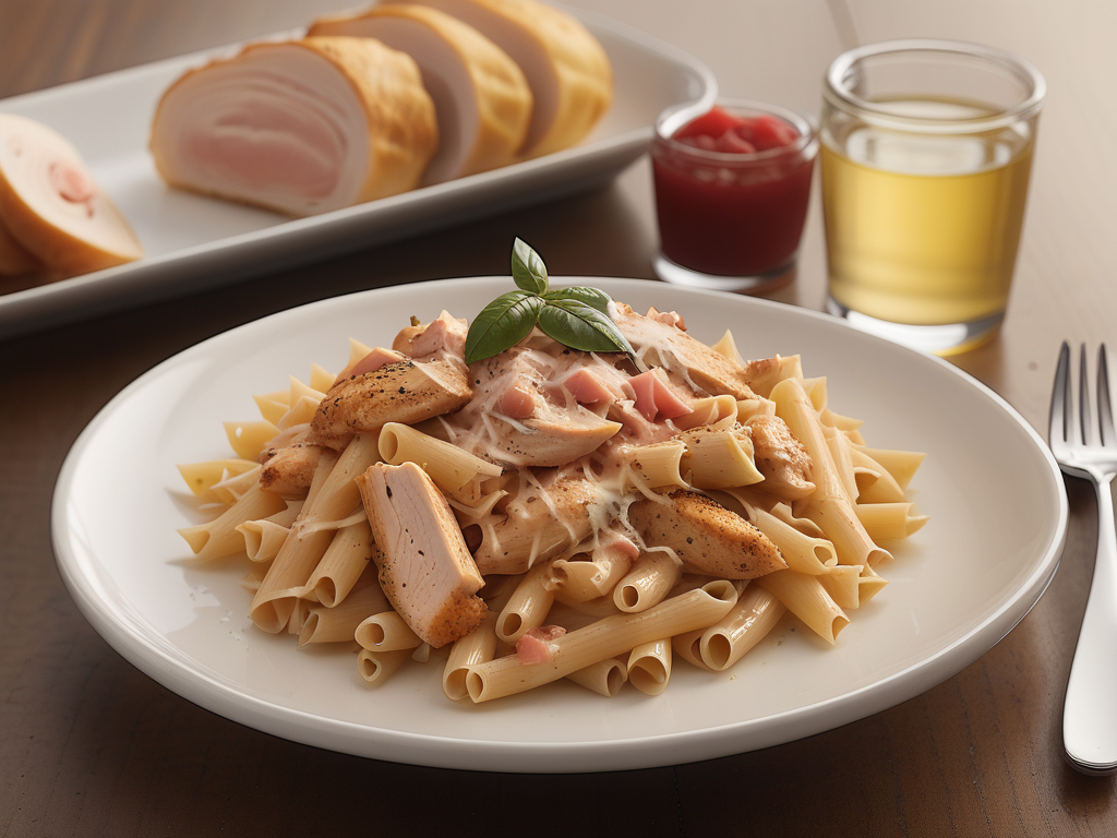 chicken rosa pasta corner bakery