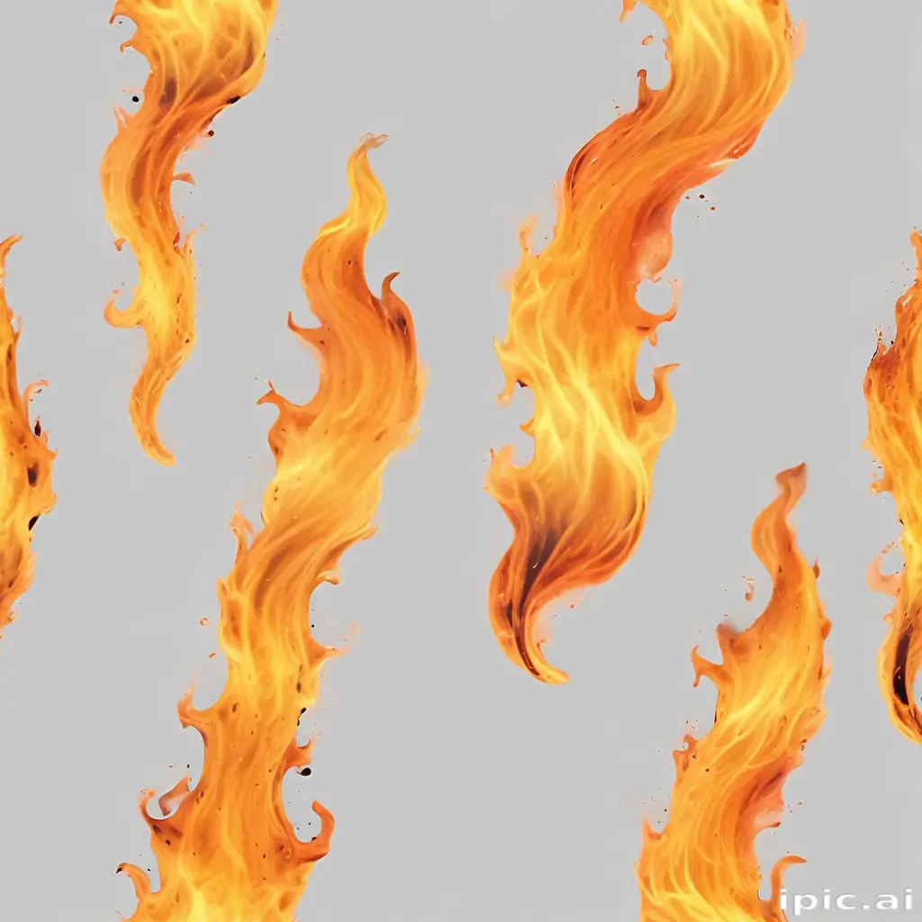 flames transparent background