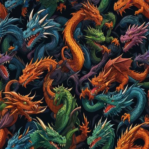 dragons background