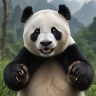 png panda