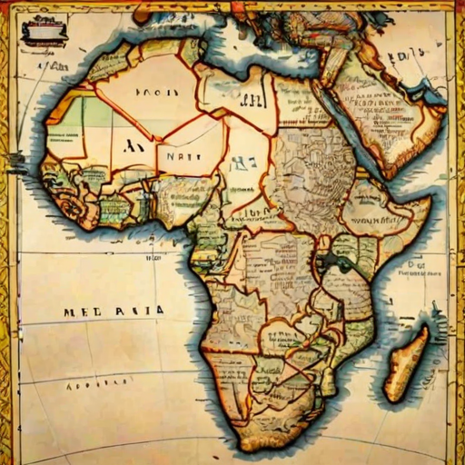 map of africa