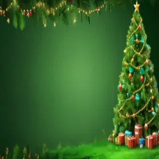 green christmas background