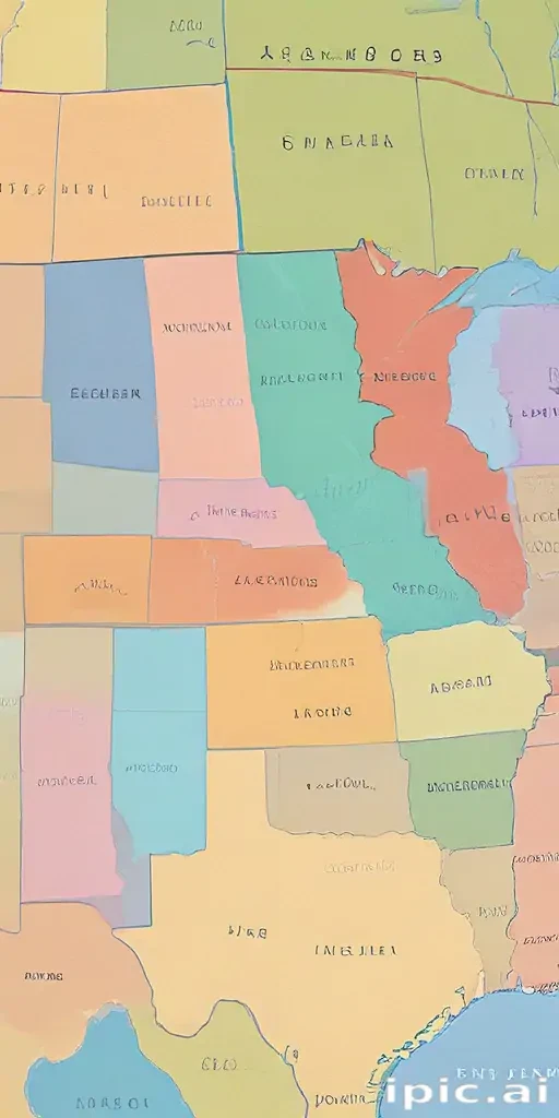 us states on a map