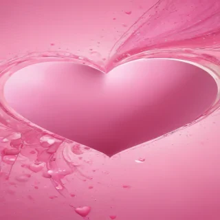 pink heart background