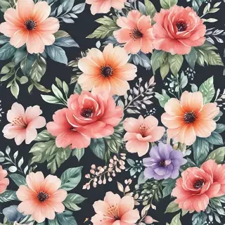 watercolor flowers png