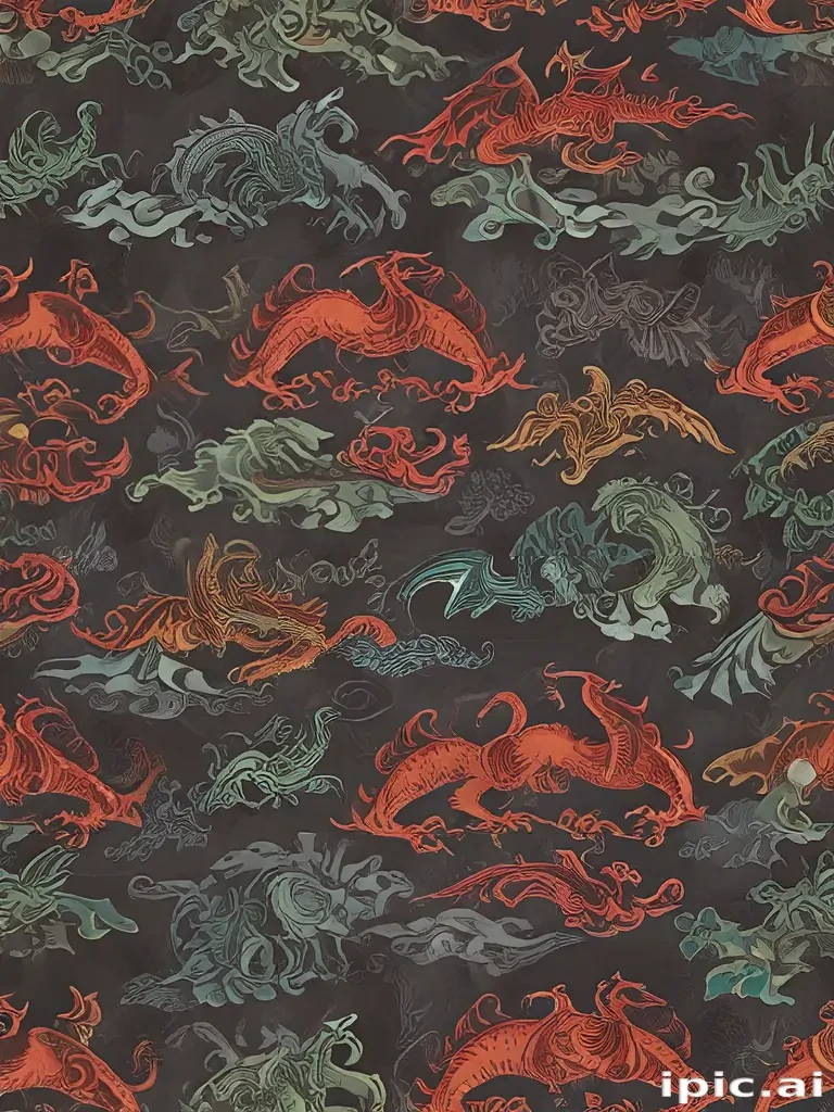 dragons background