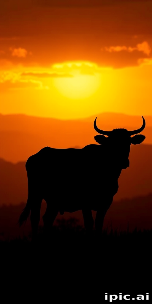 cow silhouette