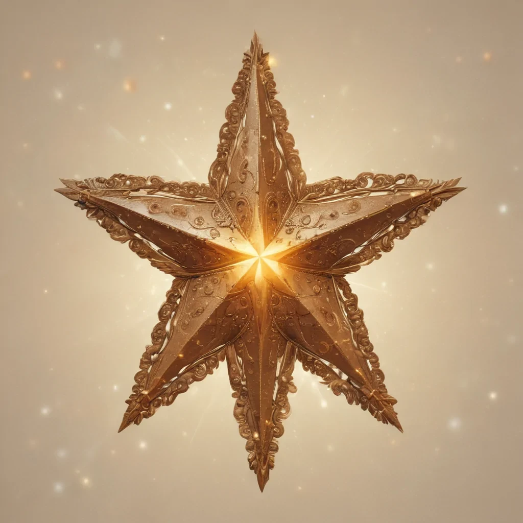 christmas star clipart free