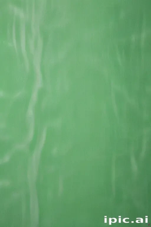 A Smooth, Textured Surface of Light Green Color with Subtle Patterns.