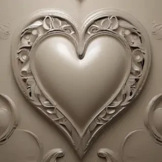 simple heart wallpaper