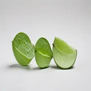 green on white background