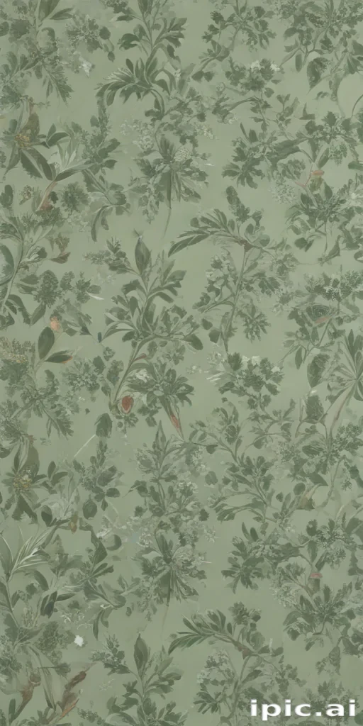 wallpaper aesthetic sage green