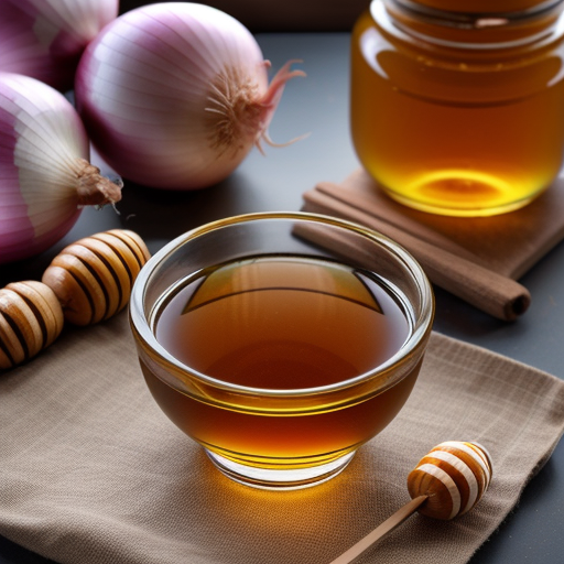 onion and honey cough syrup