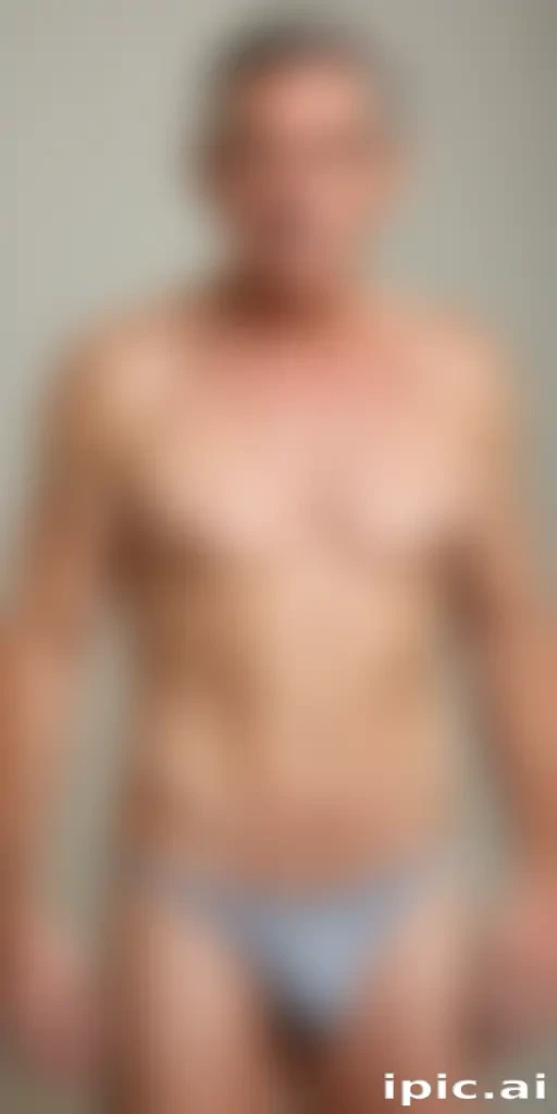 shirtless old men