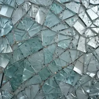 broken glass texture