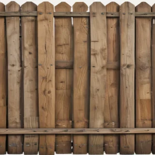 wood fence png