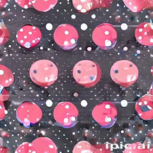 polka dots transparent